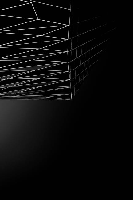 Abstract wireframe representing our information structure